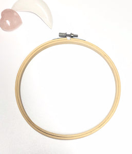 Wood Embroidery Hoop 6.5"