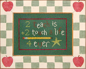 2 Teach is 2 Touch a Life 4 Ever Lizzie Kate Chart