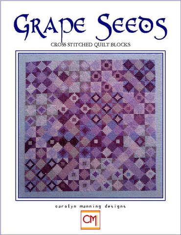 Grape Seeds Carolyn Manning Cross Stitch Chart