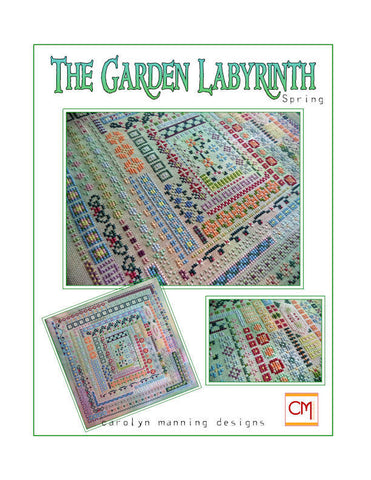 The Garden Labyrinth Spring Carolyn Manning Cross Stitch Chart
