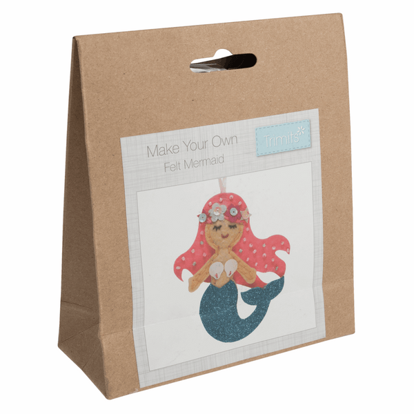 Mermaid Felt Decoration Kit - Trimits