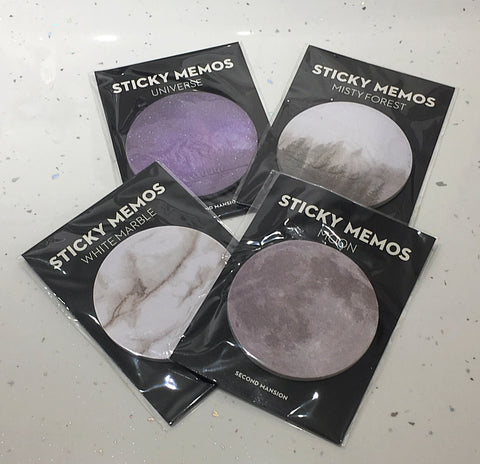 Beautiful Marble/Moon/Galaxy/Forest Sticky Notes