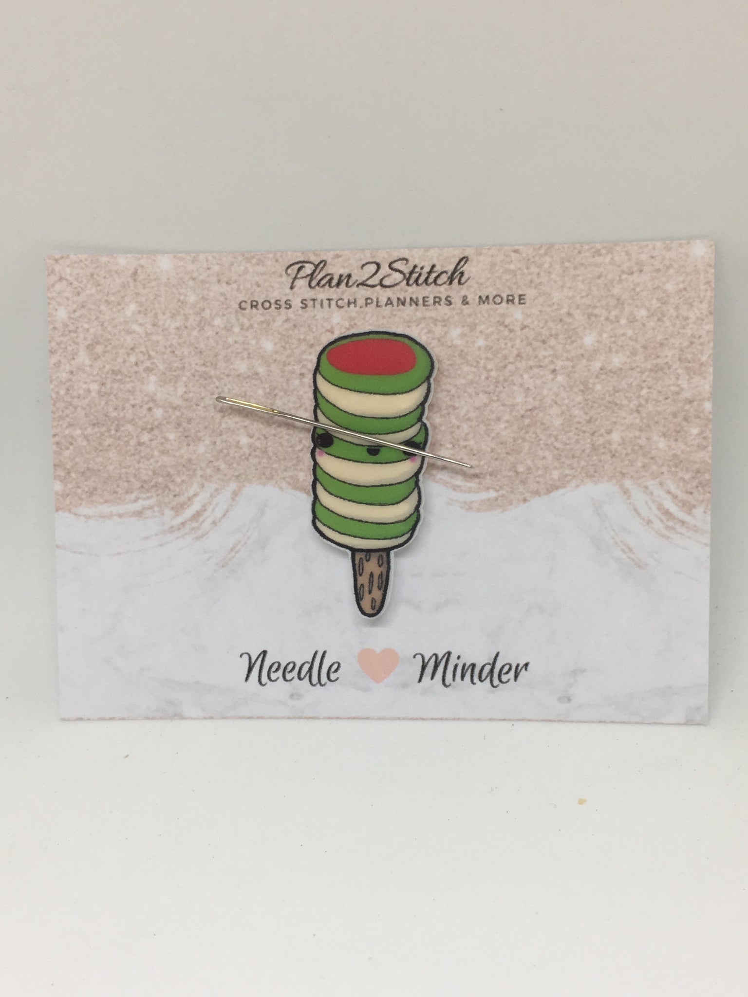 Cute Twister Ice Lolly Needleminder