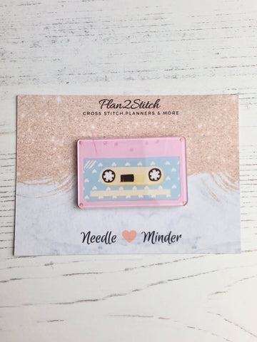 Retro Cassette Tape Needle Minder