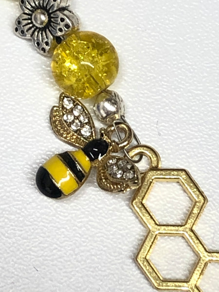 Honey Bee Scissor Fob/ Scissor Charm