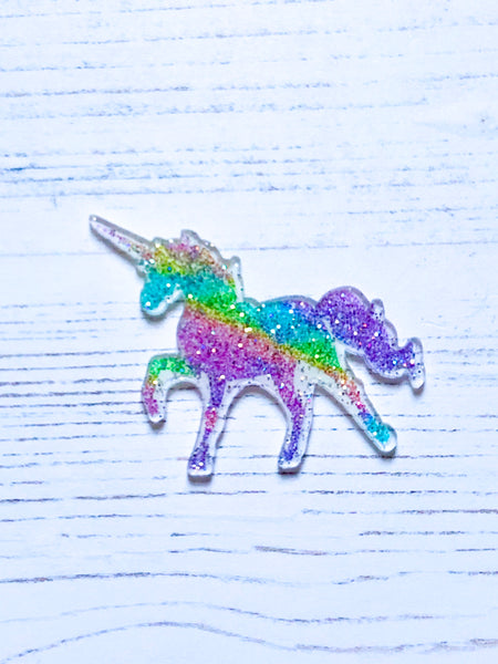 Rainbow Glitter Unicorn Needle Minder