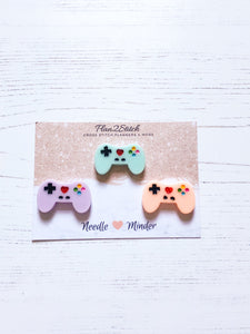 Gamer Controller Needleminders for Cross Stitch and Embroidery