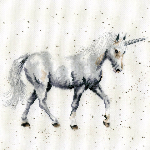 Believe In Magic Unicorn Cross Stitch Kit by Hannah Dale for Bothy Threads