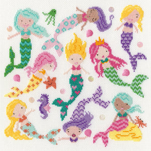 Slightly Dotty Mermaids Bothy Threads Kit