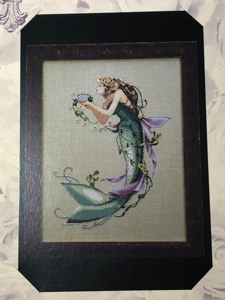 The Queen Mermaid Mirabilia MDL57 Cross Stitch Chart
