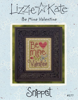 Be Mine Valentine Snippet Lizzie Kate Chart