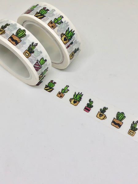 Cute Cactus Washi Tape
