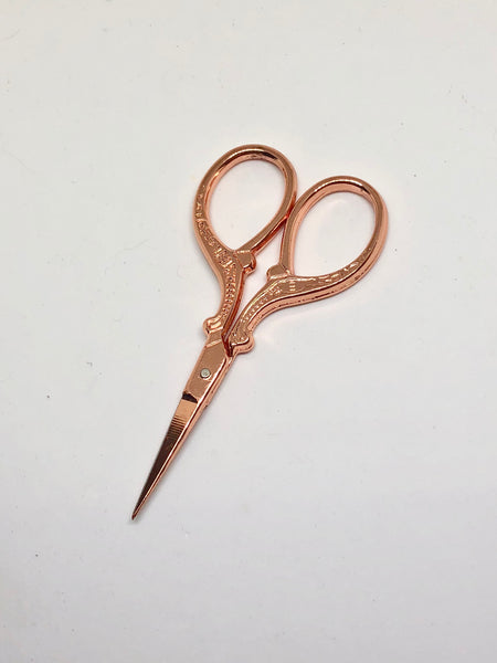 Rose Gold Needlework Scissors