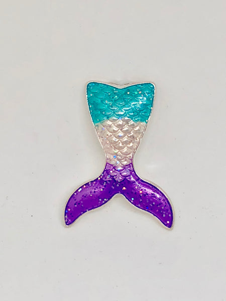 Sparkle Mermaid Tail Alloy Needleminder