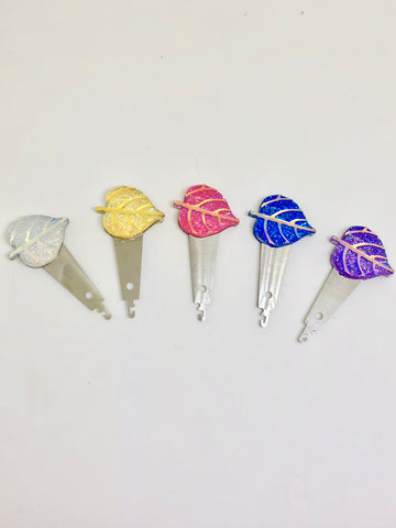 Sparkle Leaf Needle Threader for Cross Stitch and Embroidery 