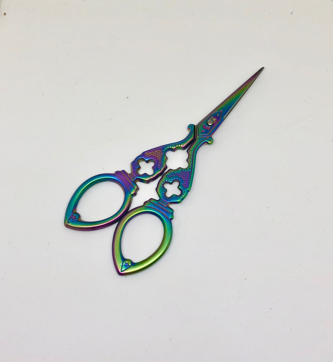 Gothic Vintage Rainbow Embroidery Scissors – Plan2Stitch