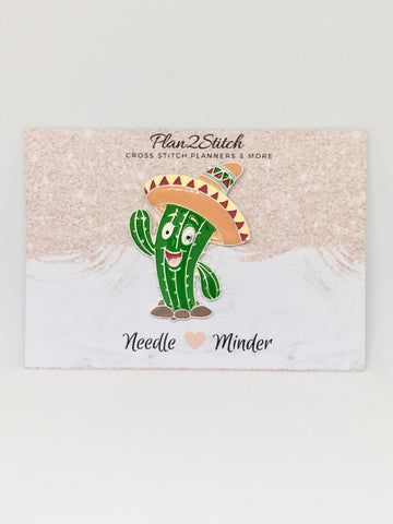 Mexican Cactus Alloy Needleminder