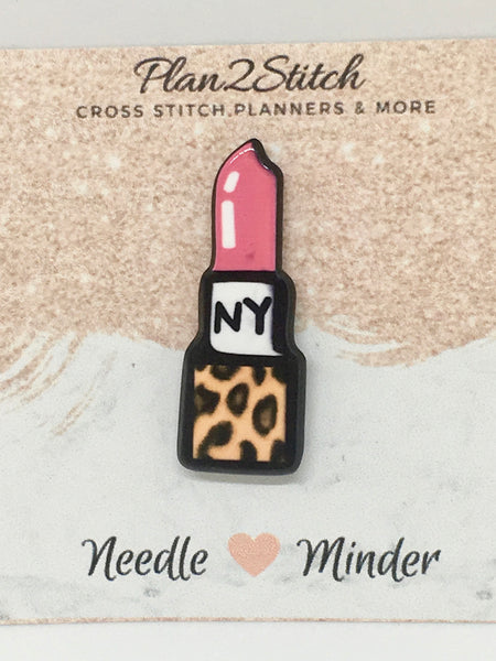 Leopard Lipstick Needleminder
