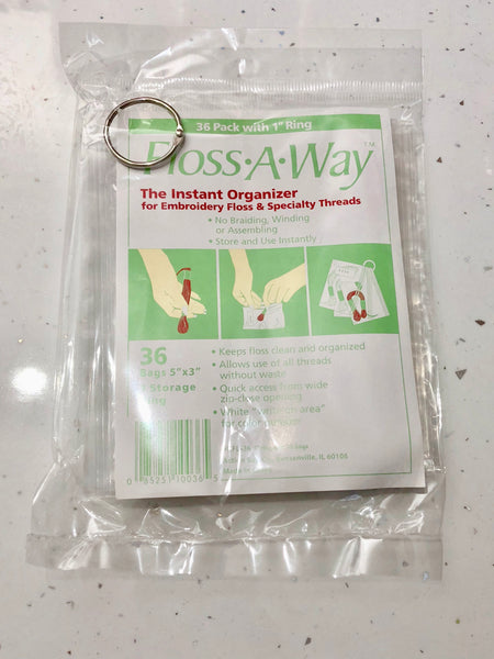 Floss Away Bags x36 With Ring