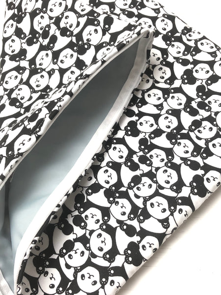 Panda Palooza Luxury Padded Project Bag, Q-Snap Frame Cover Set