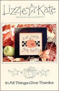 In All Things Give Thanks Lizzie Kate Chart