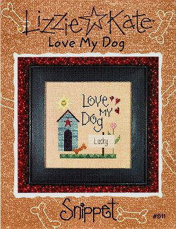 Love My Dog (Personalised)Snippet Lizzie Kate Chart