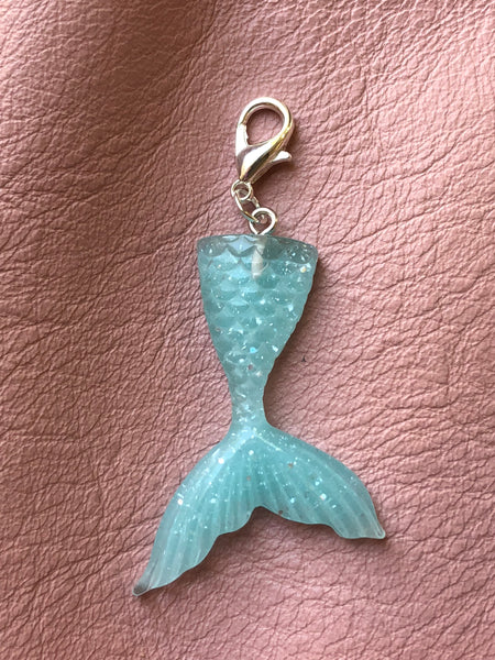 Glitter Mermaid Tail Planner Charm